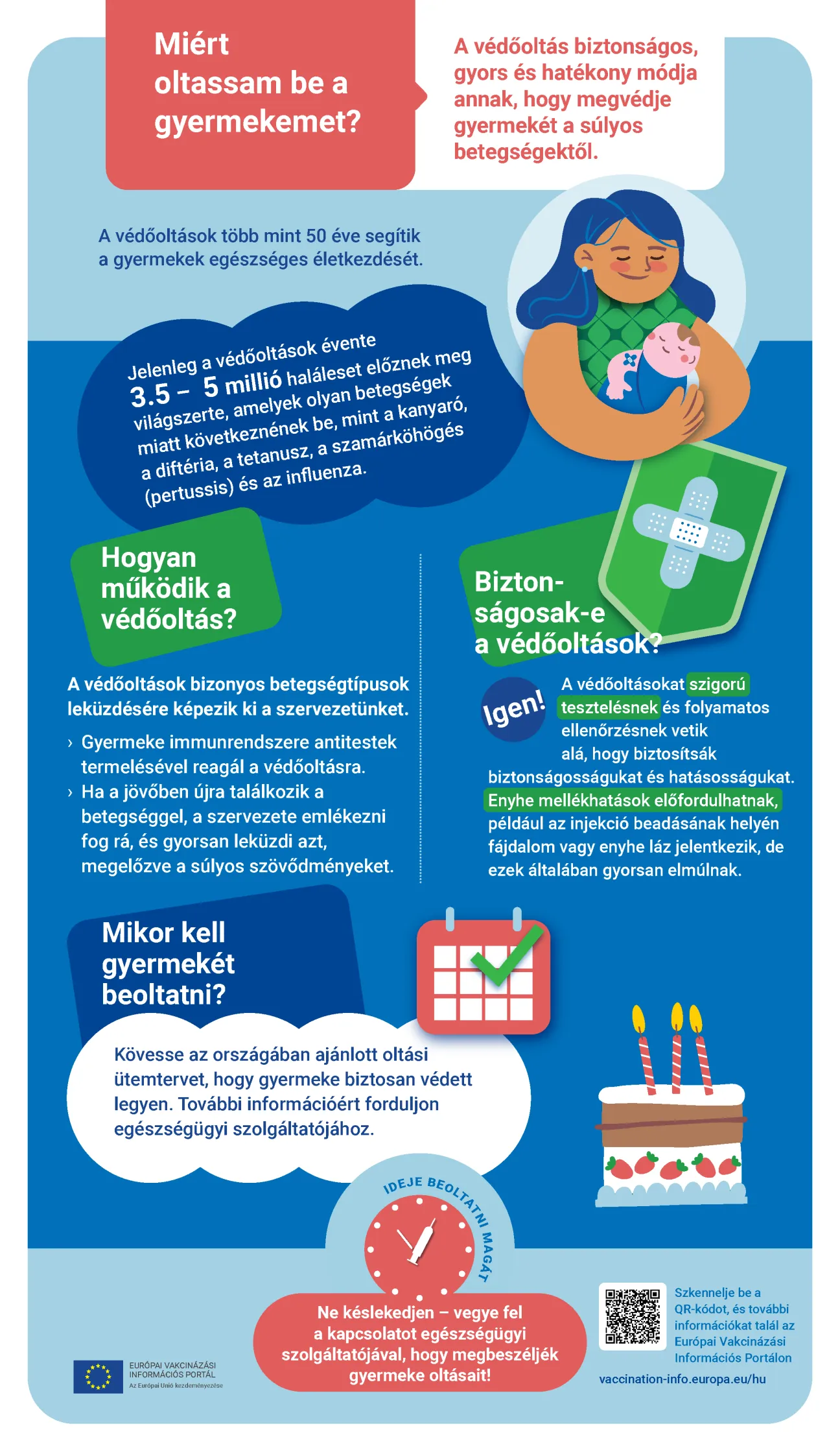 Miért oltassam be a gyermekemet?