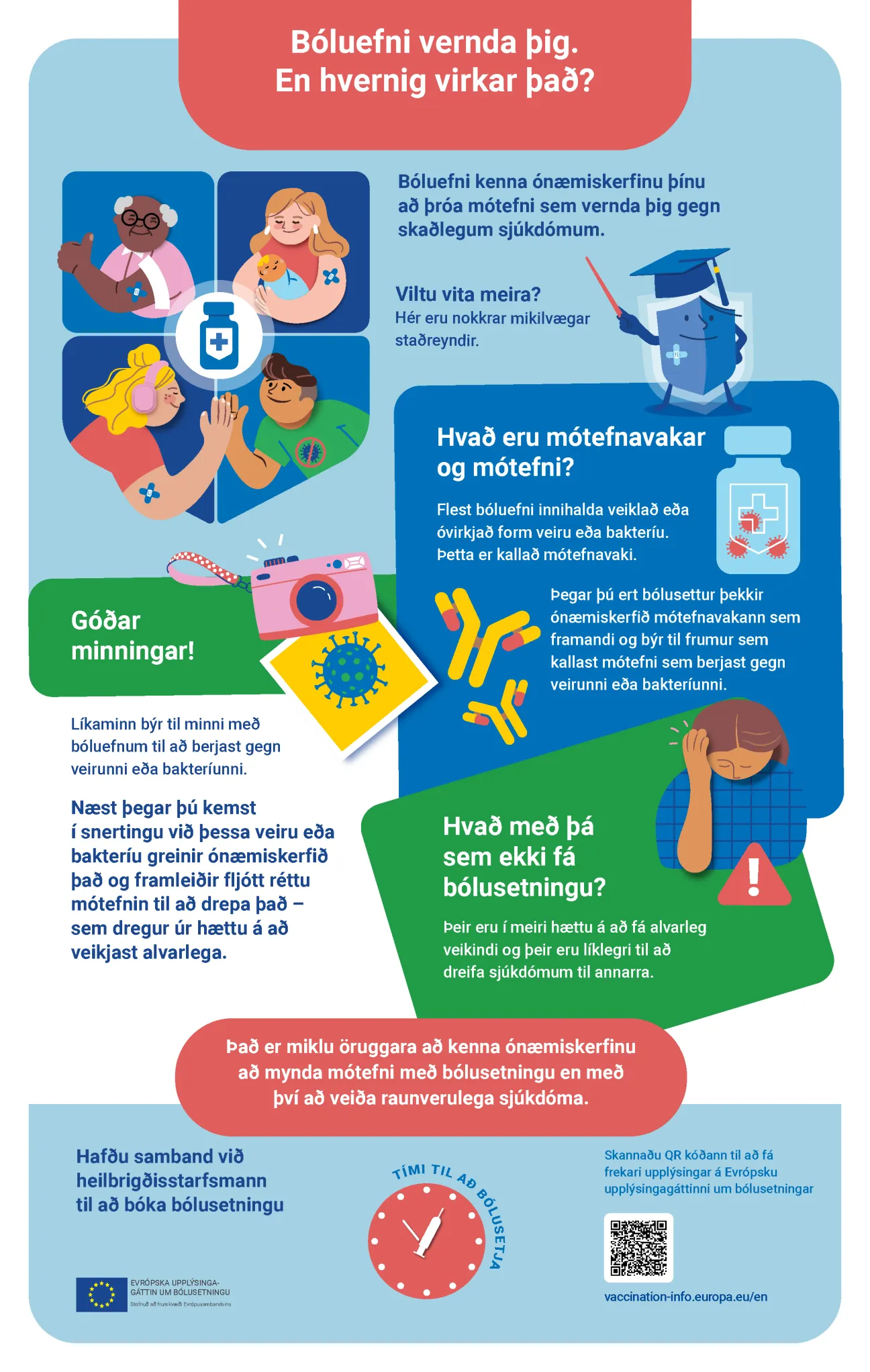 Bóluefni vernda þig. En hvernig virkar það?