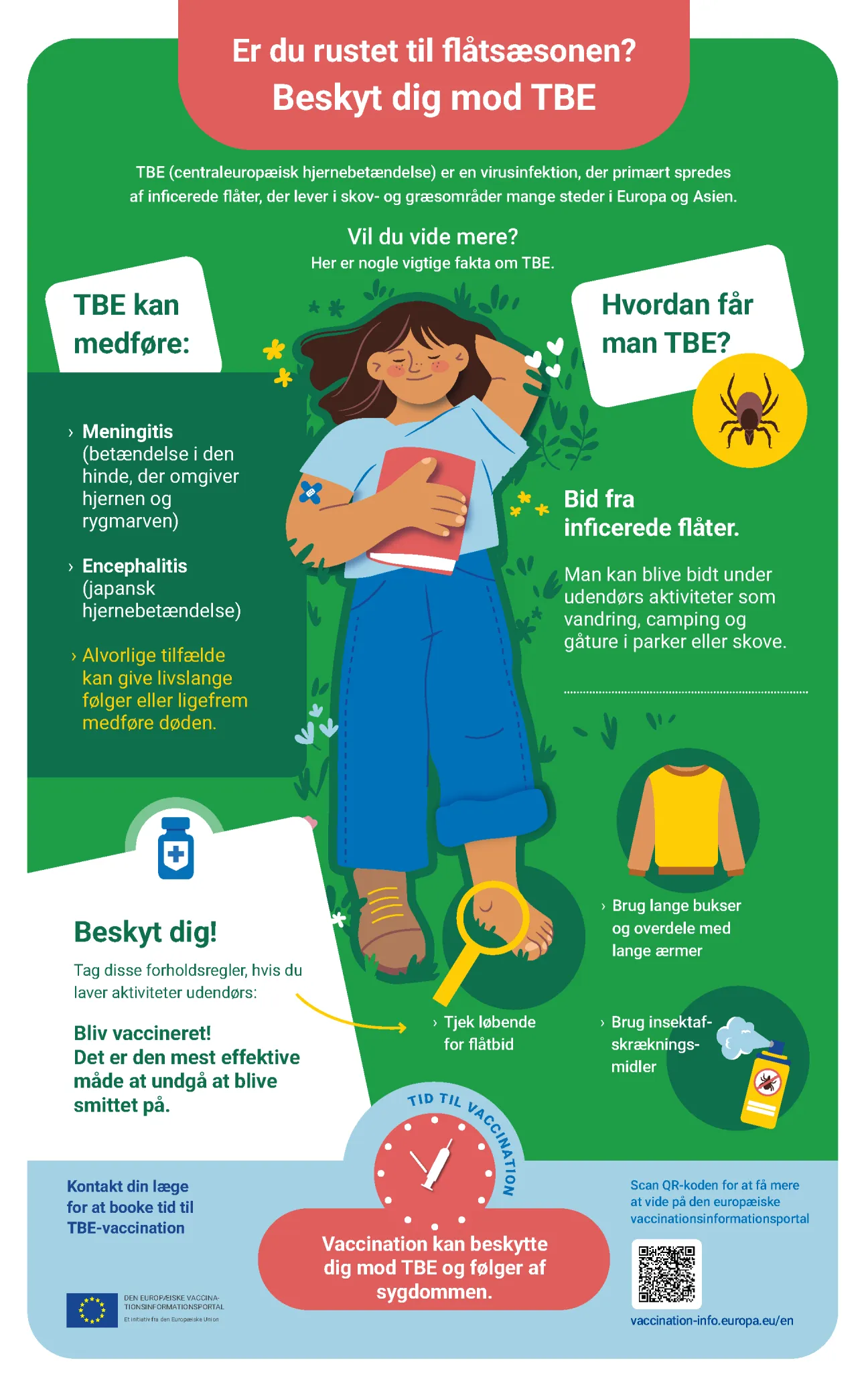 Er du rustet til flåtsæsonen? Beskyt dig mod TBE