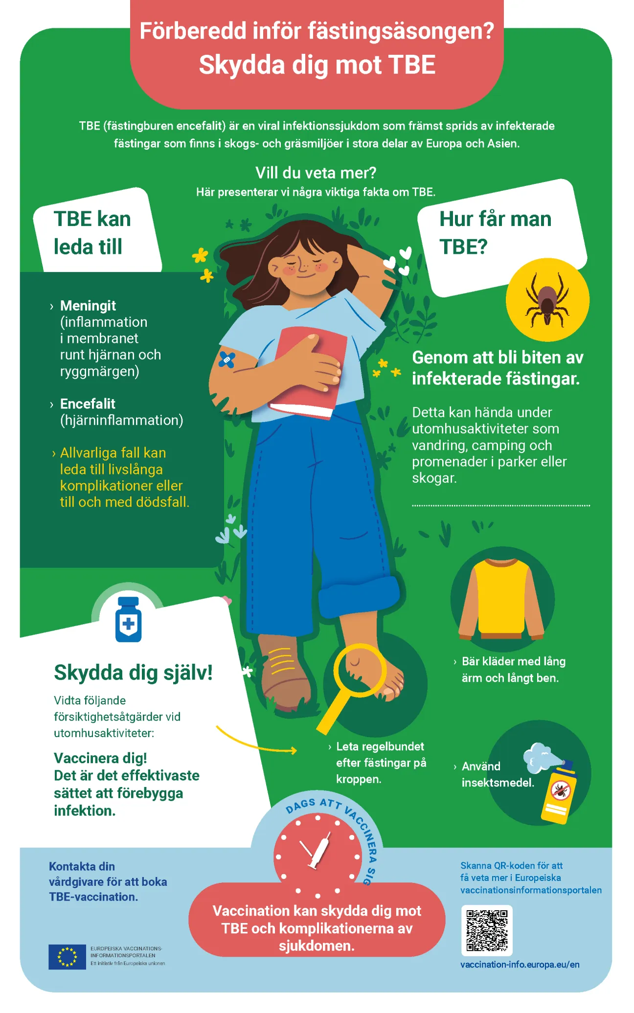 Förberedd inför fästingsäsongen? Skydda dig mot TBE