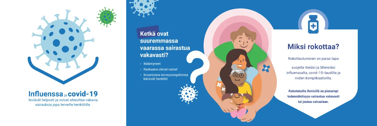 Ota rokote influenssaa ja covid-19-tautia vastaan! 2