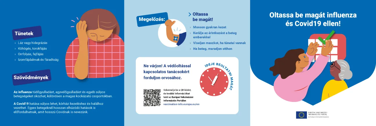 Oltassa be magát influenza és Covid19 ellen!
