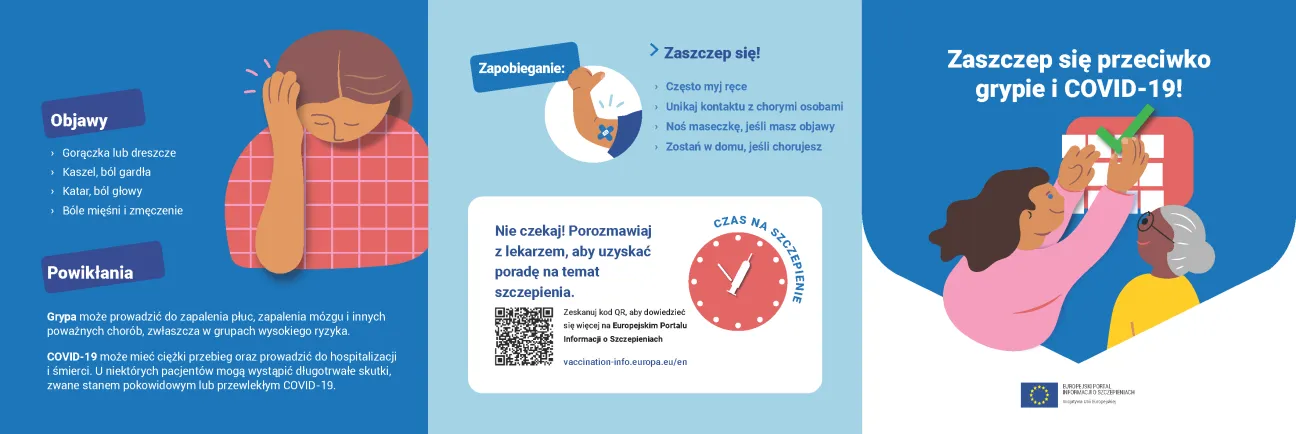 Zaszczep się przeciwko grypie i COVID-19!