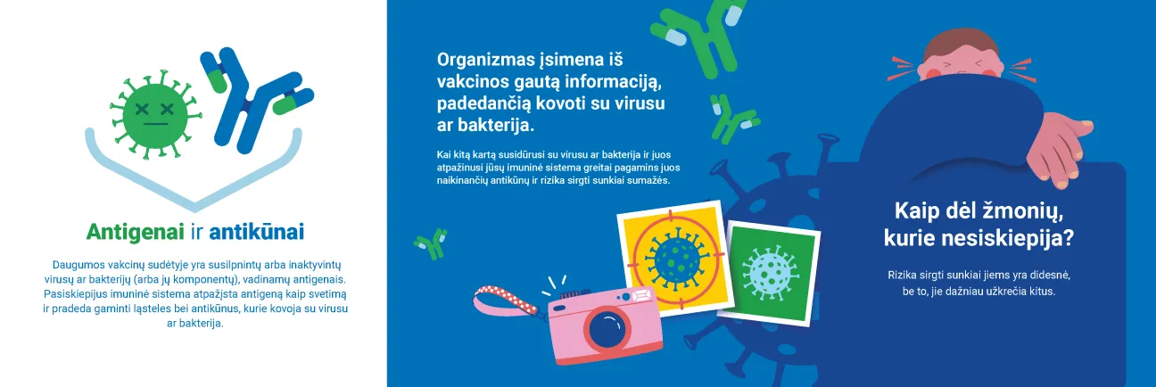 Vakcinos jus apsaugo. Bet kaip jos veikia? 2