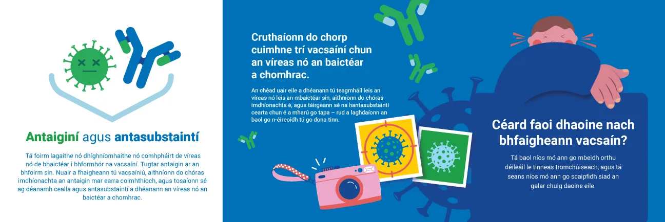 Cosnaíonn vacsaíní thú. Ach conas a oibríonn siad? 2