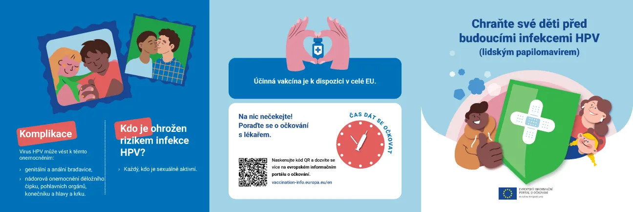 Chraňte své děti před budoucími infekcemi HPV (lidským papilomavirem)