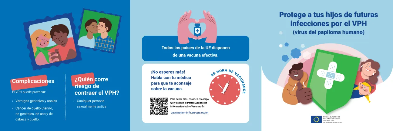 Protege a tus hijos de futuras infecciones por el VPH (virus del papiloma humano)