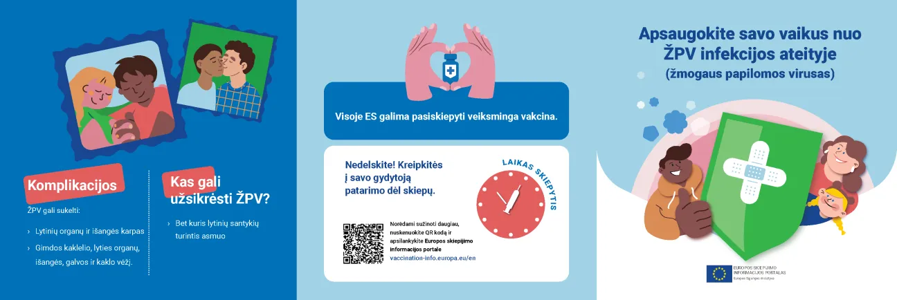 Apsaugokite savo vaikus nuo ŽPV infekcijos ateityje (žmogaus papilomos virusas)