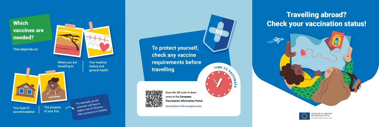 Travelling abroad? Check your vaccination status!