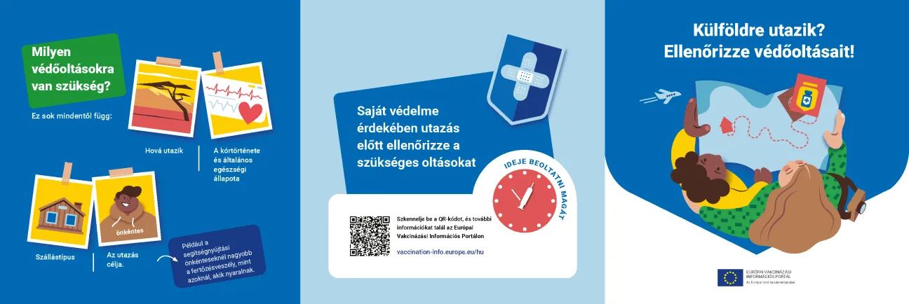 Külföldre utazik? Ellenőrizze védőoltásait!