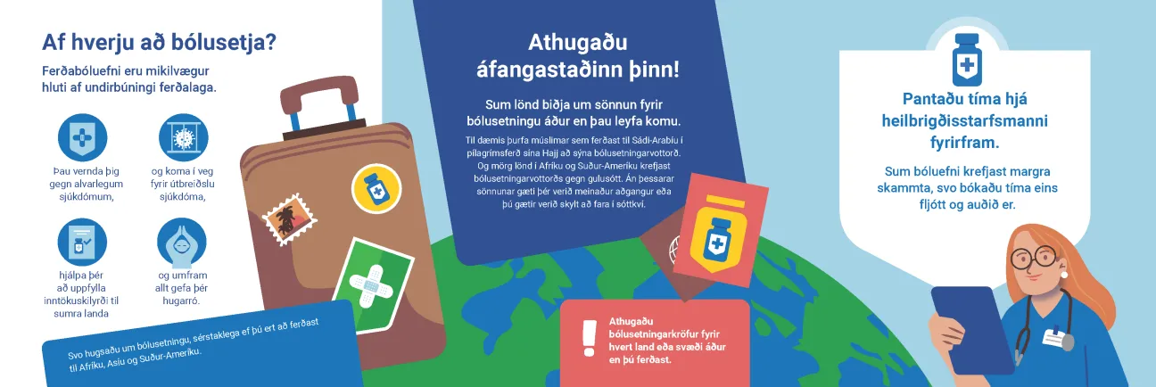 Ætlarðu að ferðast erlendis? Athugaðu bólusetningarstöðu þína! (2)