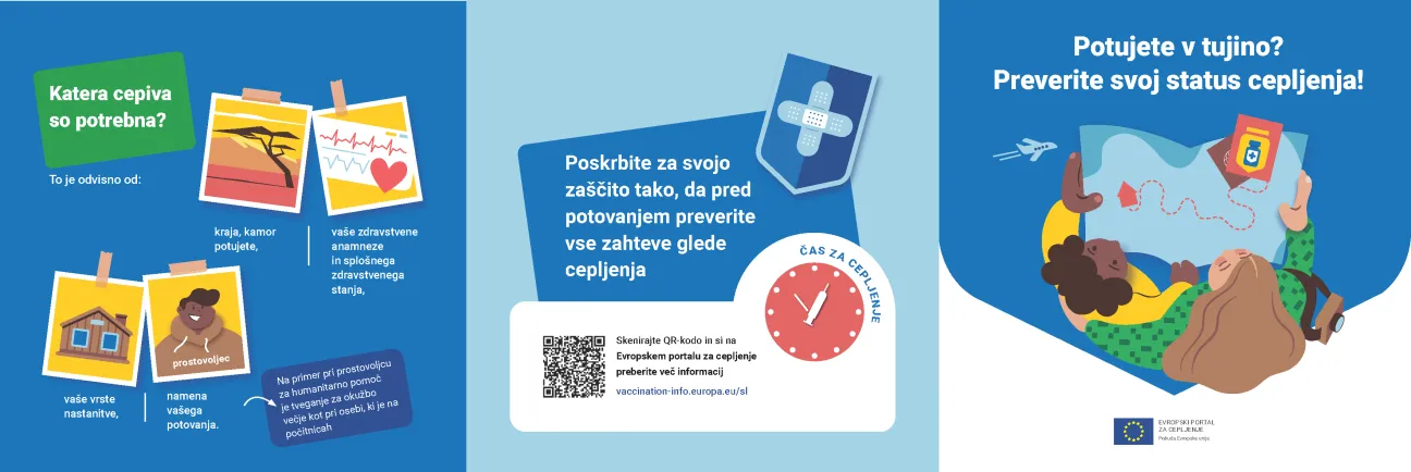 Potujete v tujino? Preverite svoj status cepljenja!