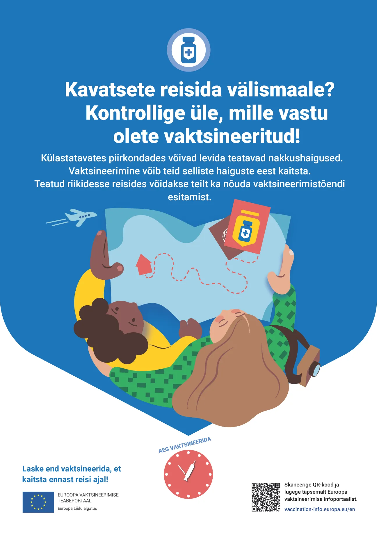 Kavatsete reisida välismaale? Kontrollige üle, mille vastu olete vaktsineeritud!