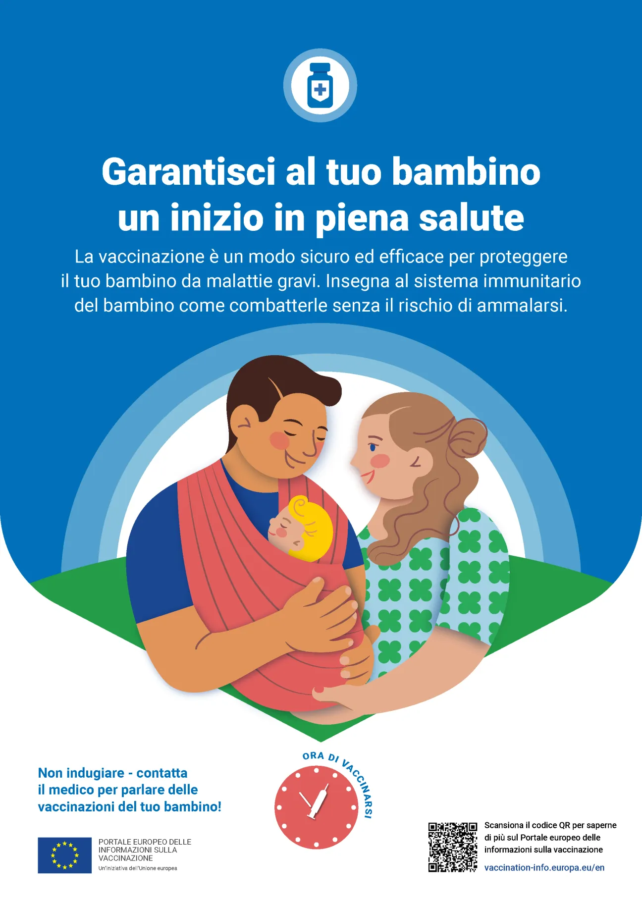 Garantisci al tuo bambino un inizio in piena salute