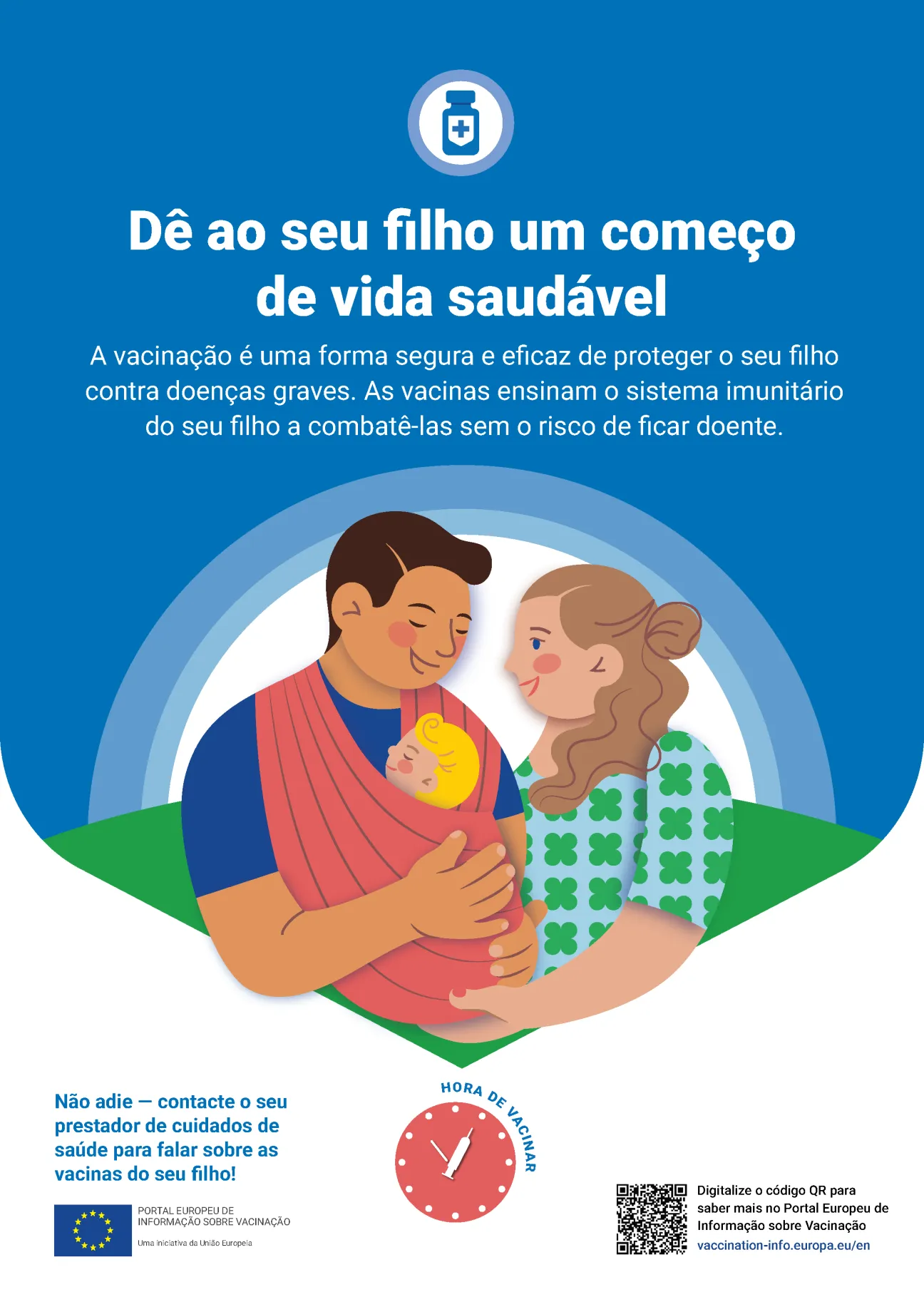 Dê ao seu filho um começo de vida saudável