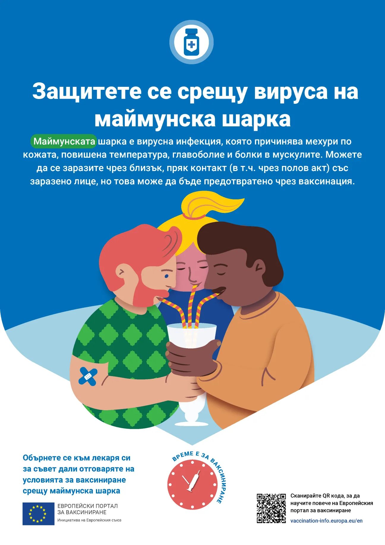 Защитете се срещу вируса на маймунска шарка