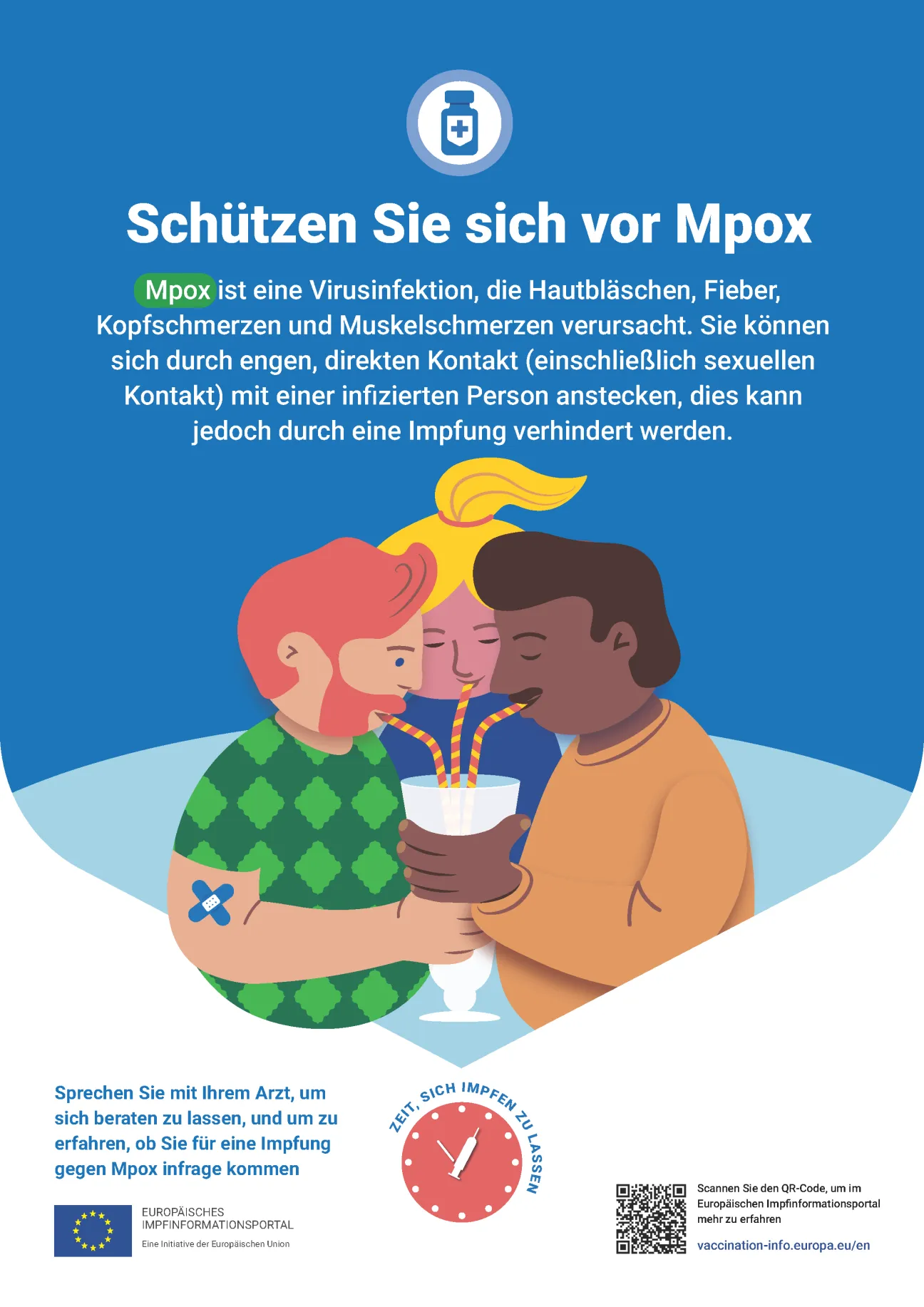 Schützen Sie sich vor Mpox