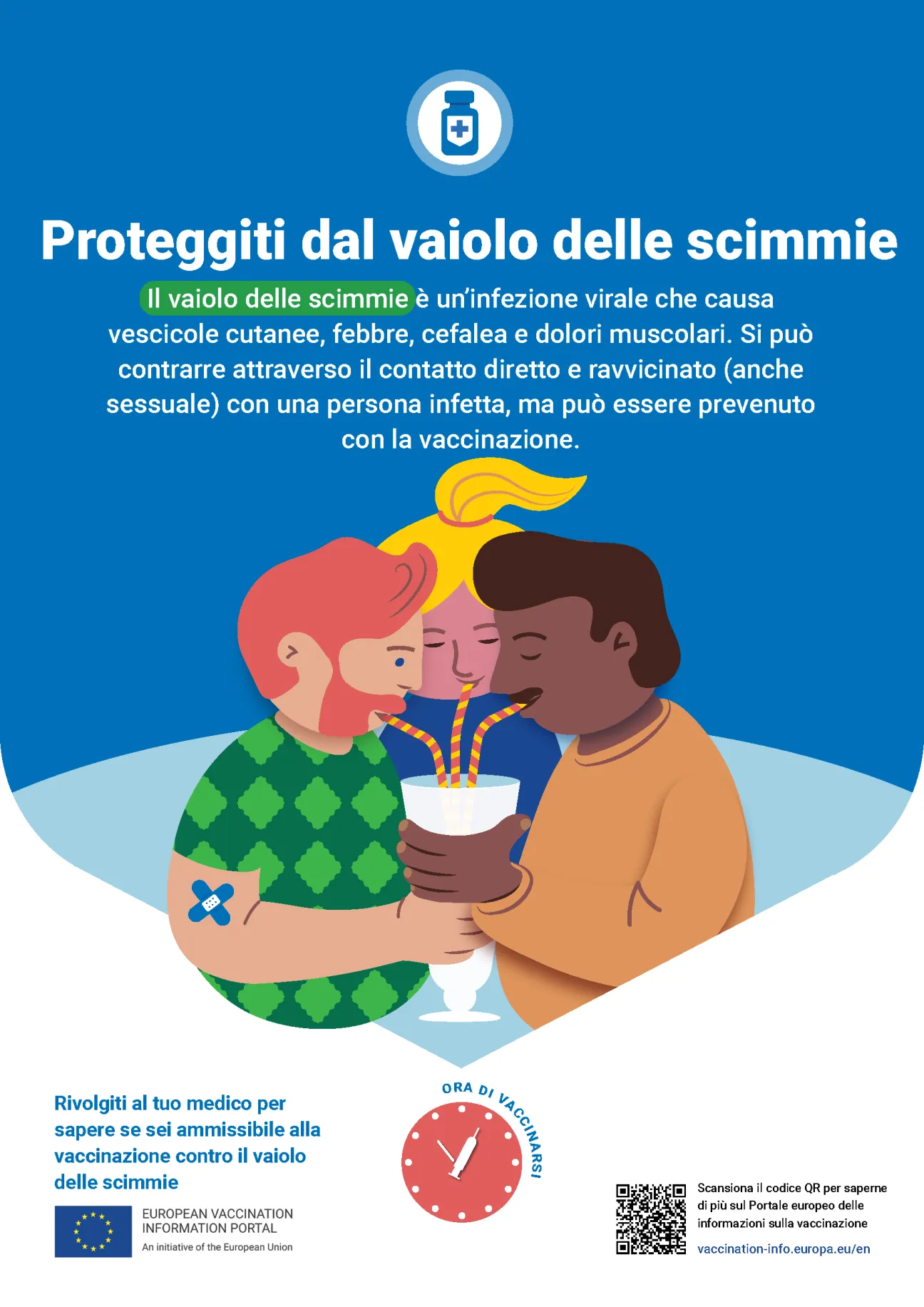 Proteggiti dal vaiolo delle scimmie