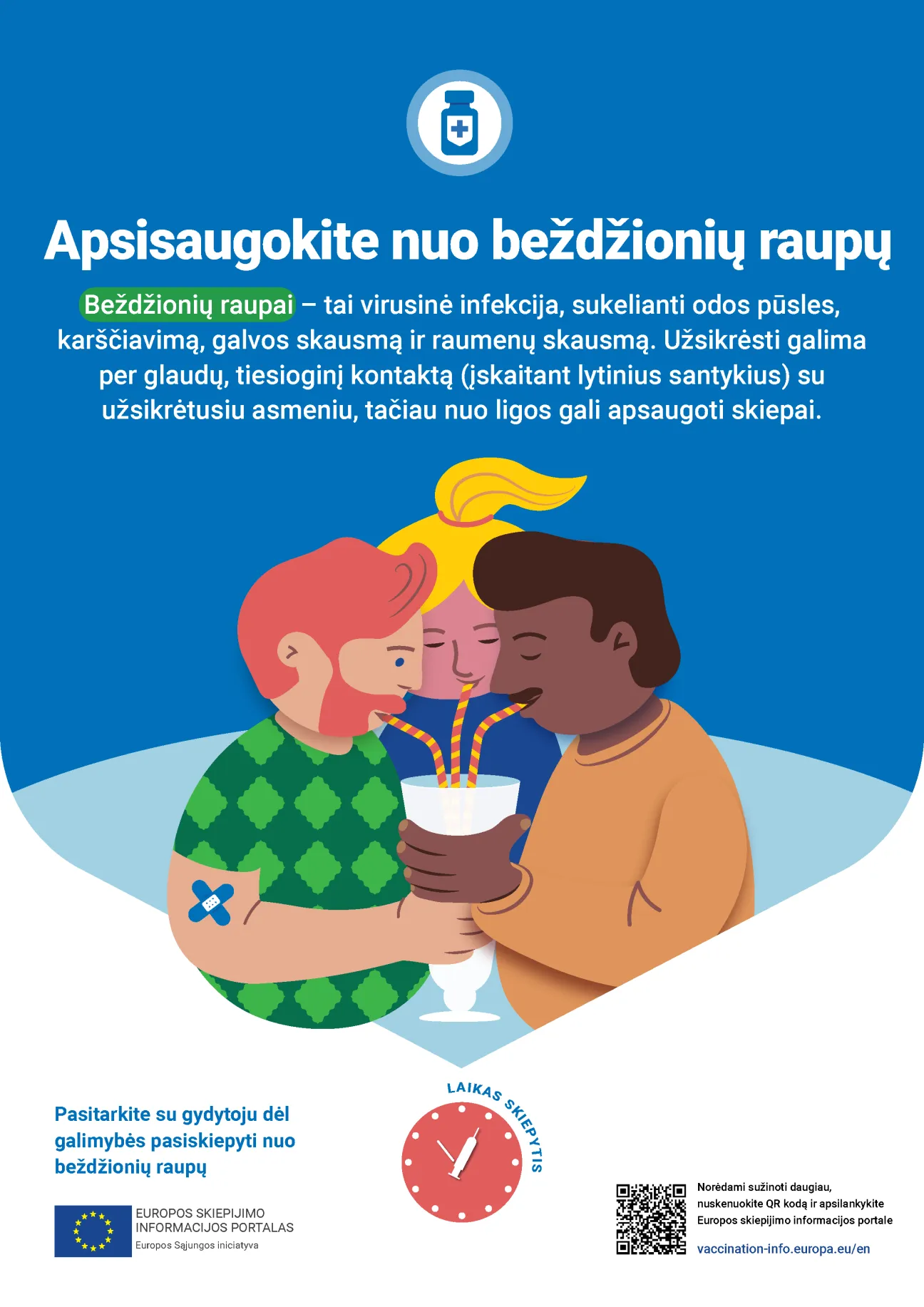 Apsisaugokite nuo beždžionių raupų