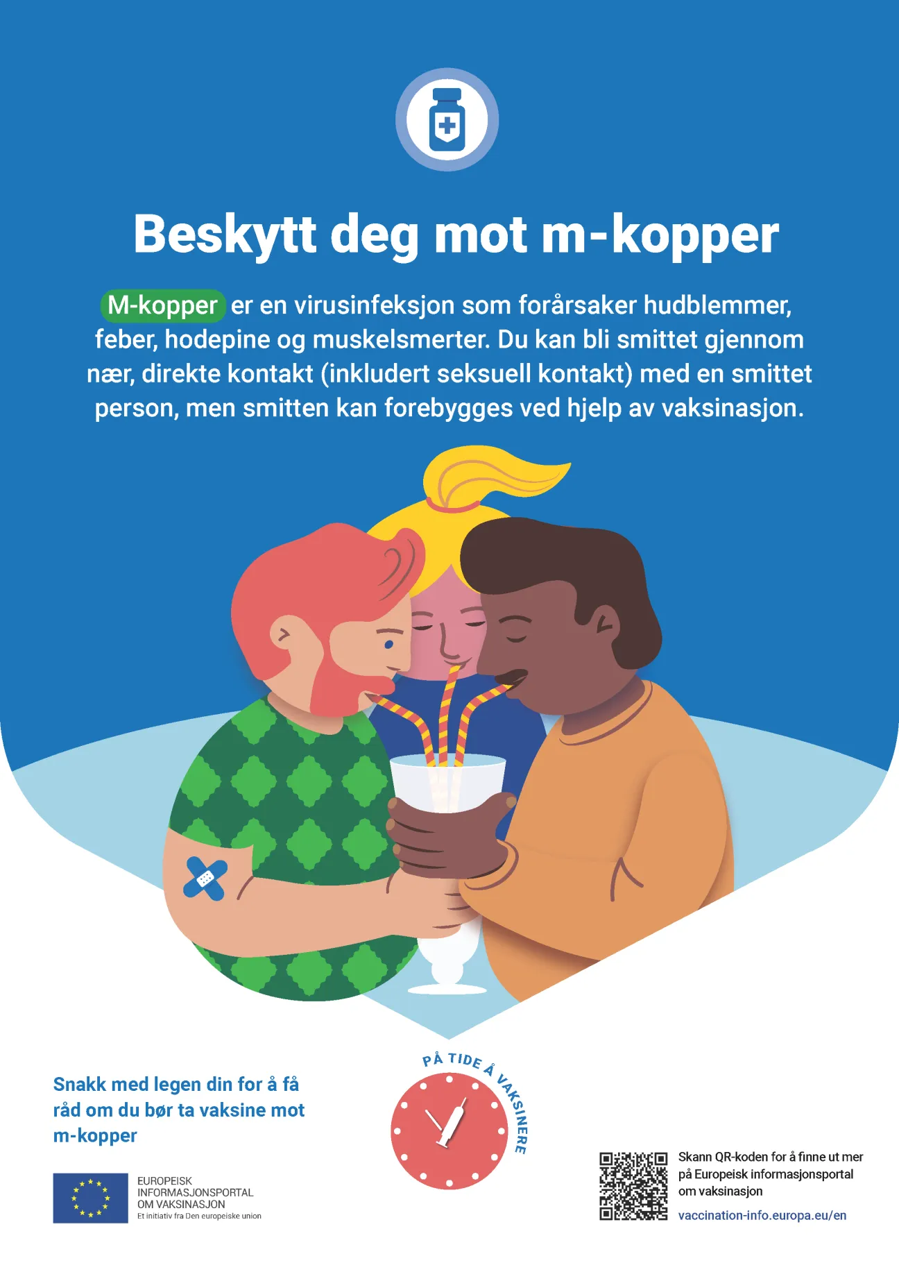 Beskytt deg mot m-kopper