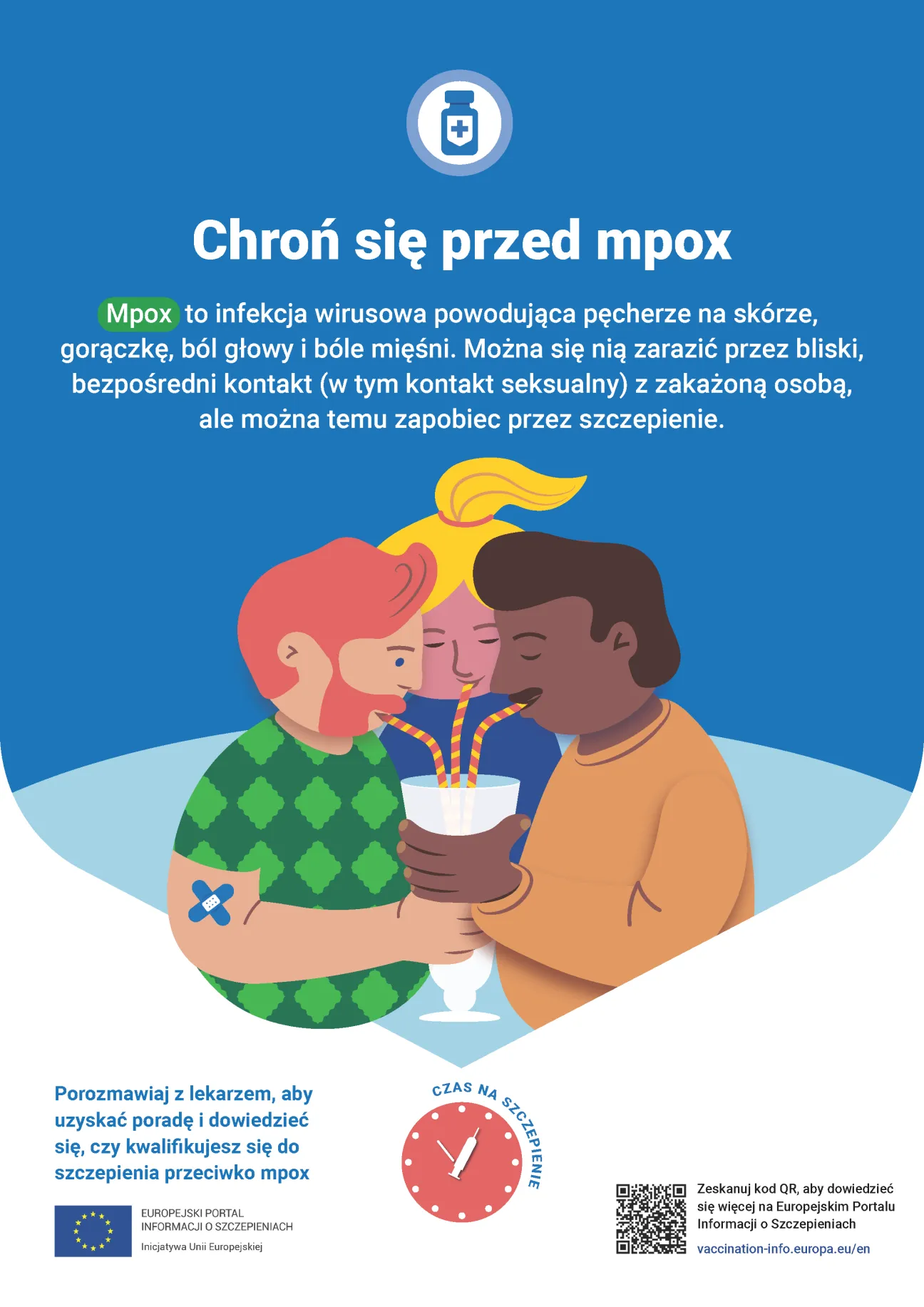 Chroń się przed mpox