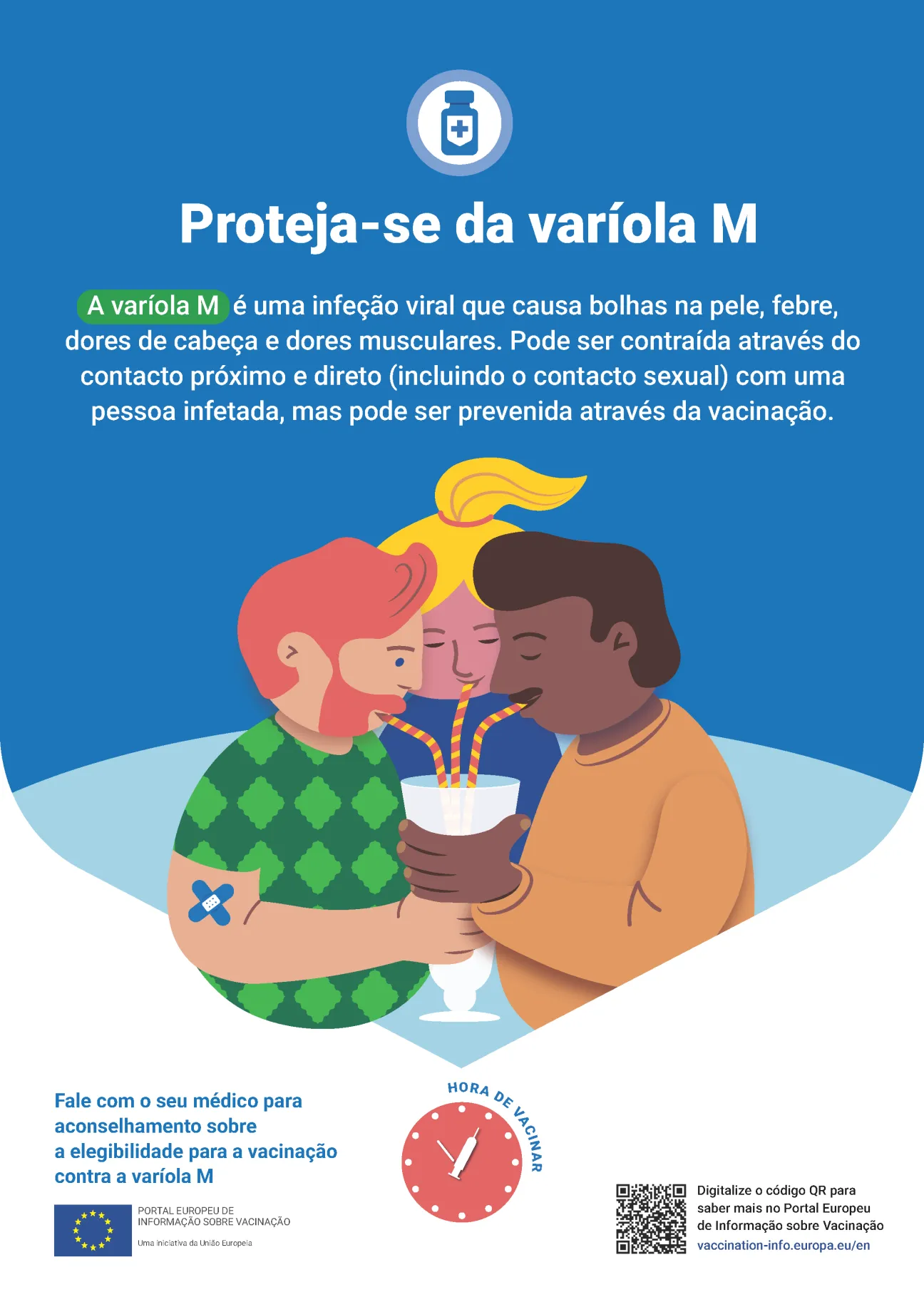 Proteja-se da varíola M