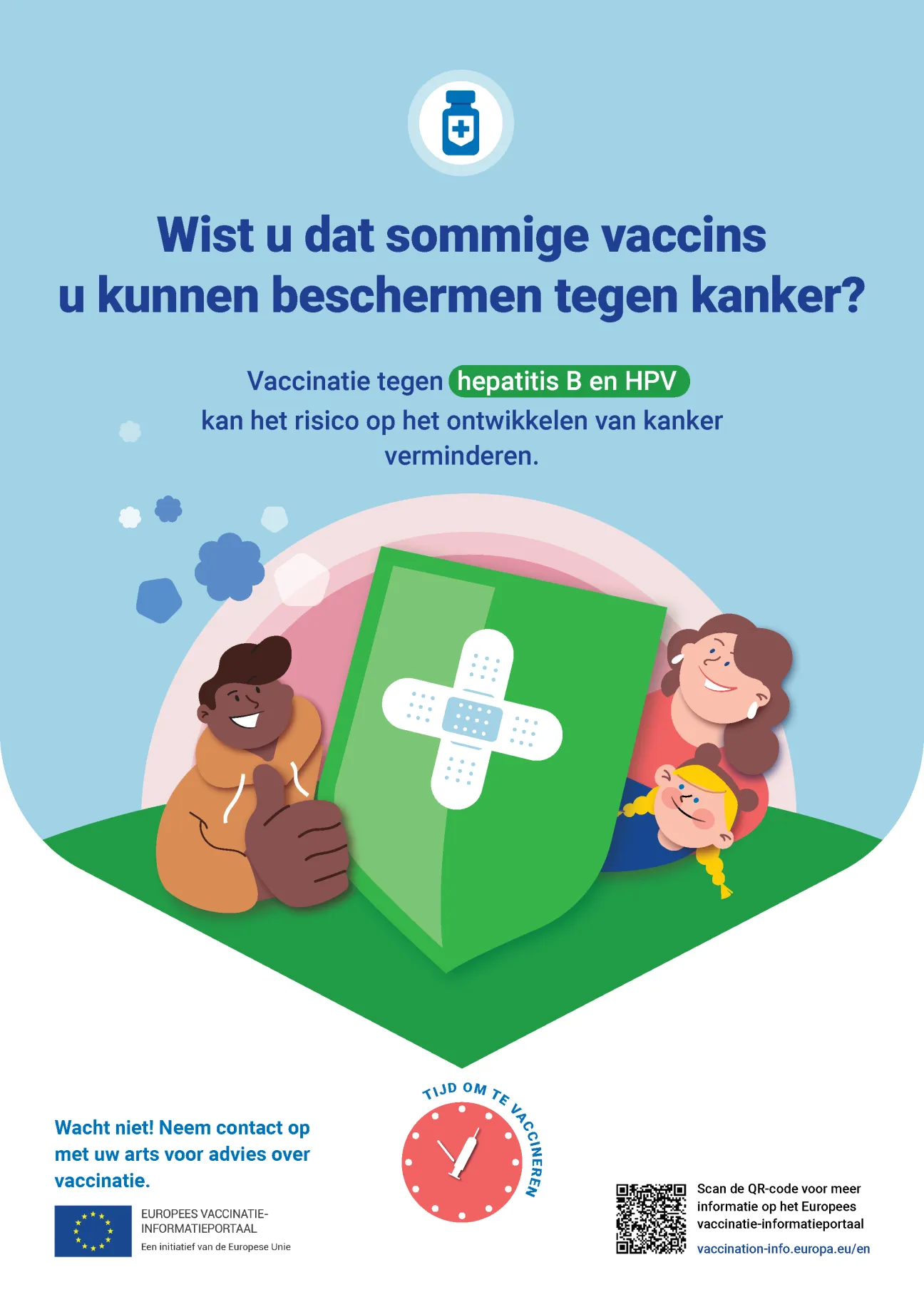 Wist u dat sommige vaccins u kunnen beschermen tegen kanker?