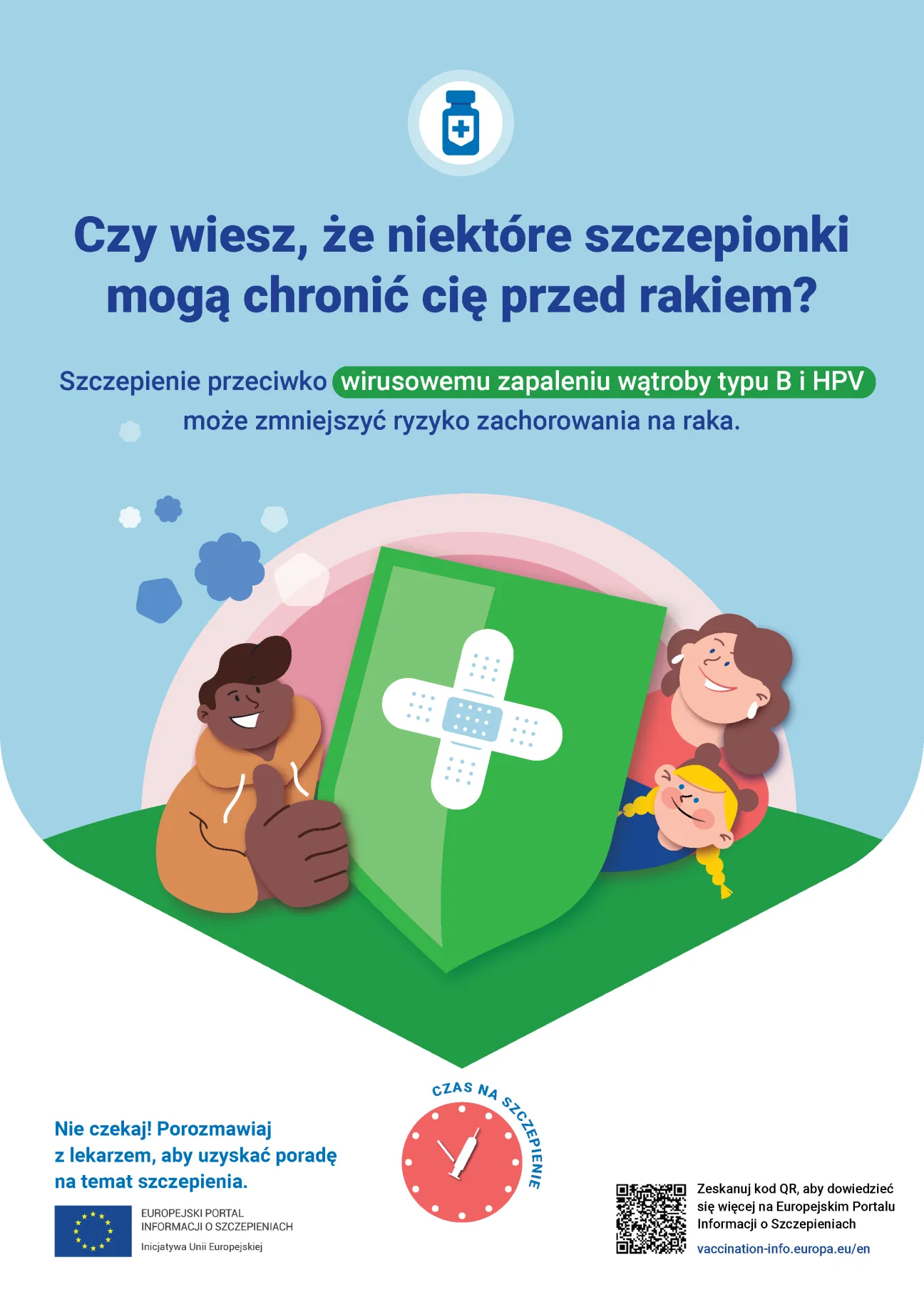 Czy wiesz, że niektóre szczepionki mogą chronić cię przed rakiem?
