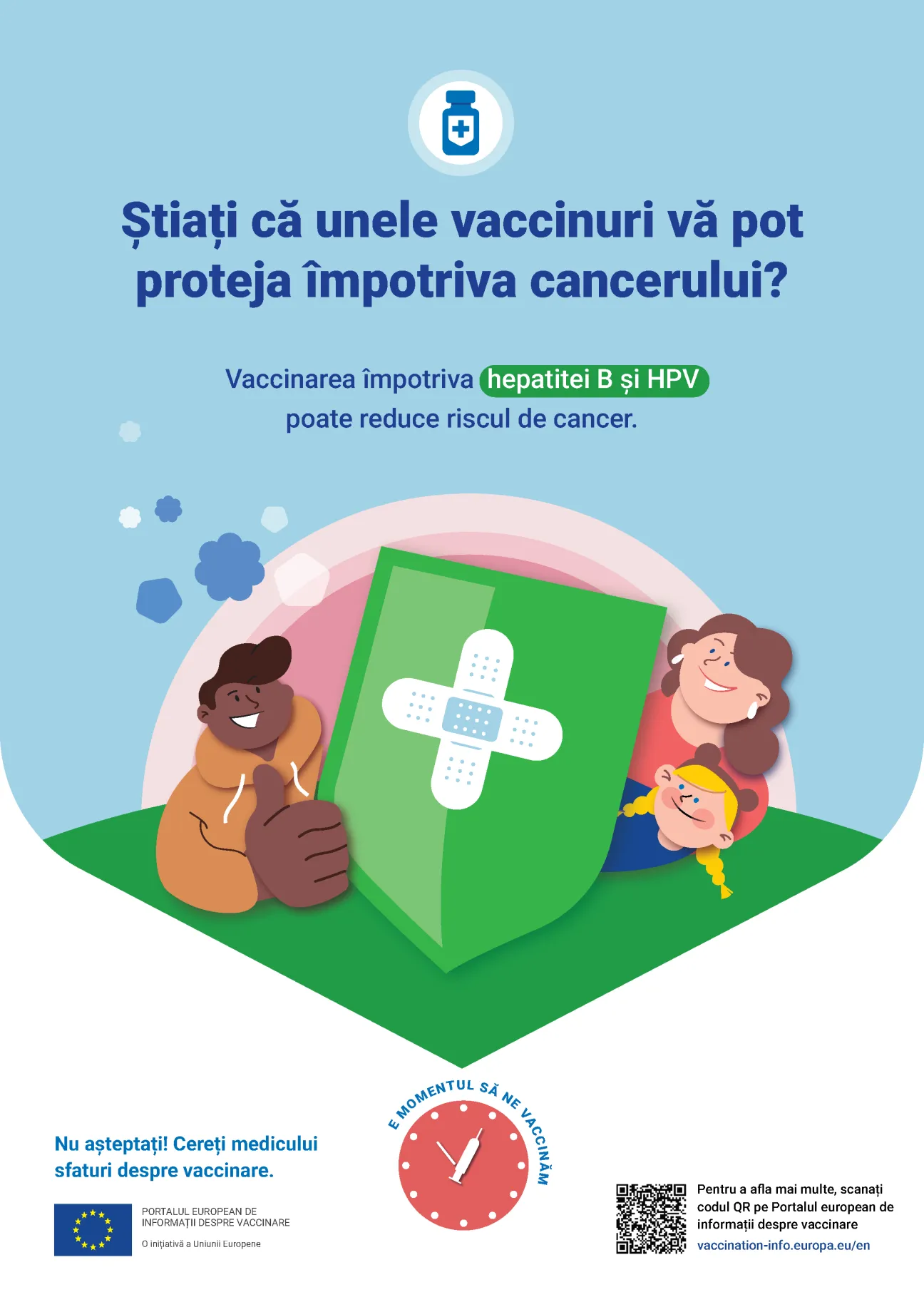 Știați că unele vaccinuri vă pot proteja împotriva cancerului?