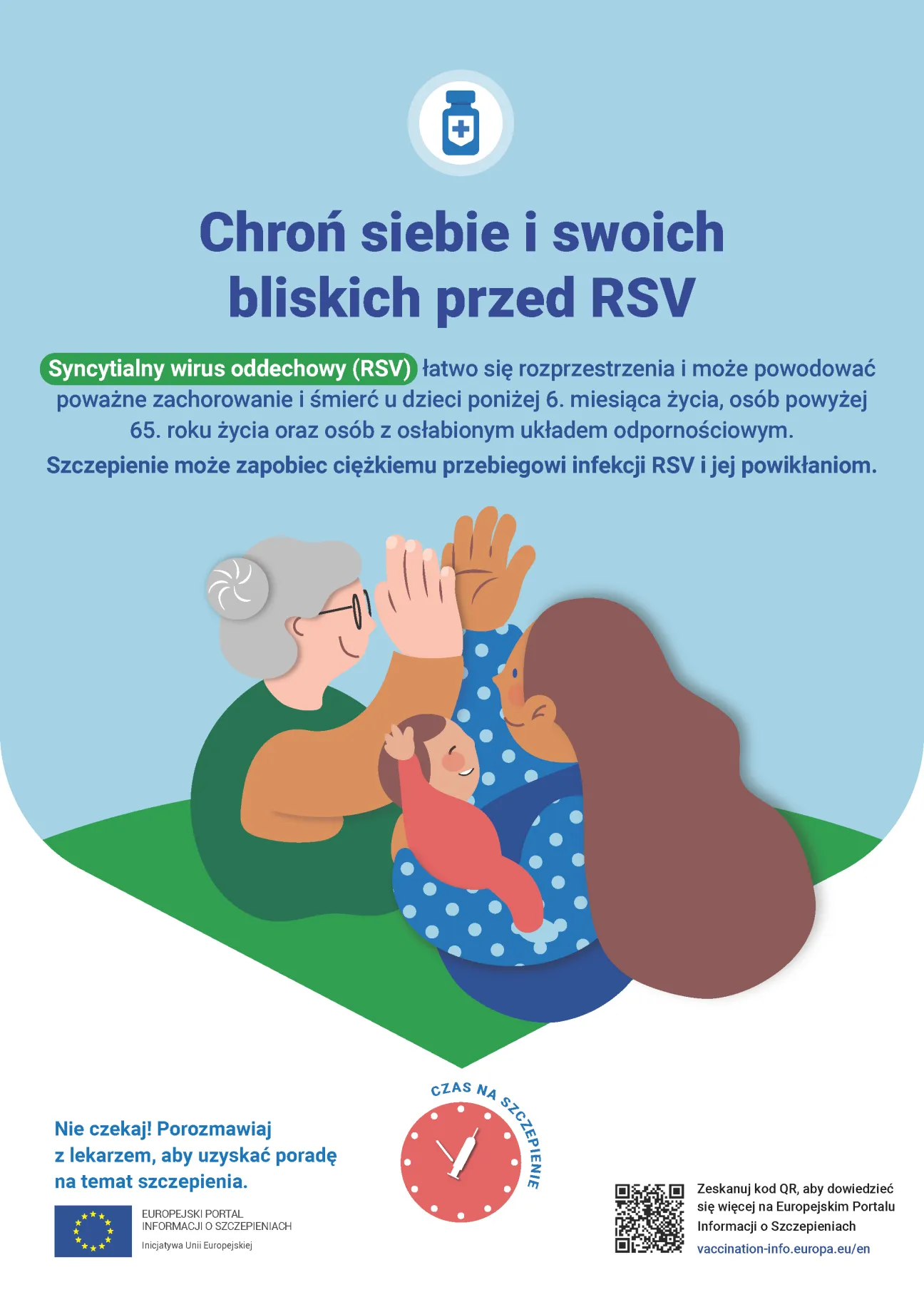 Chroń siebie i swoich bliskich przed RSV