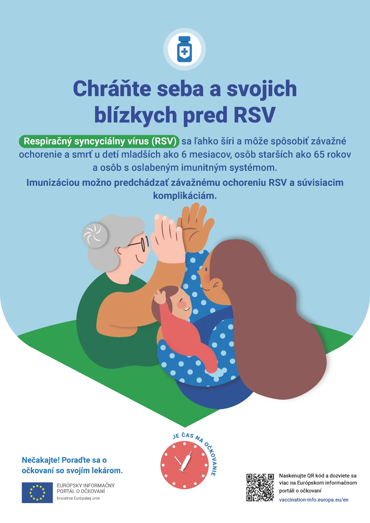 Chráňte seba a svojich blízkych pred RSV
