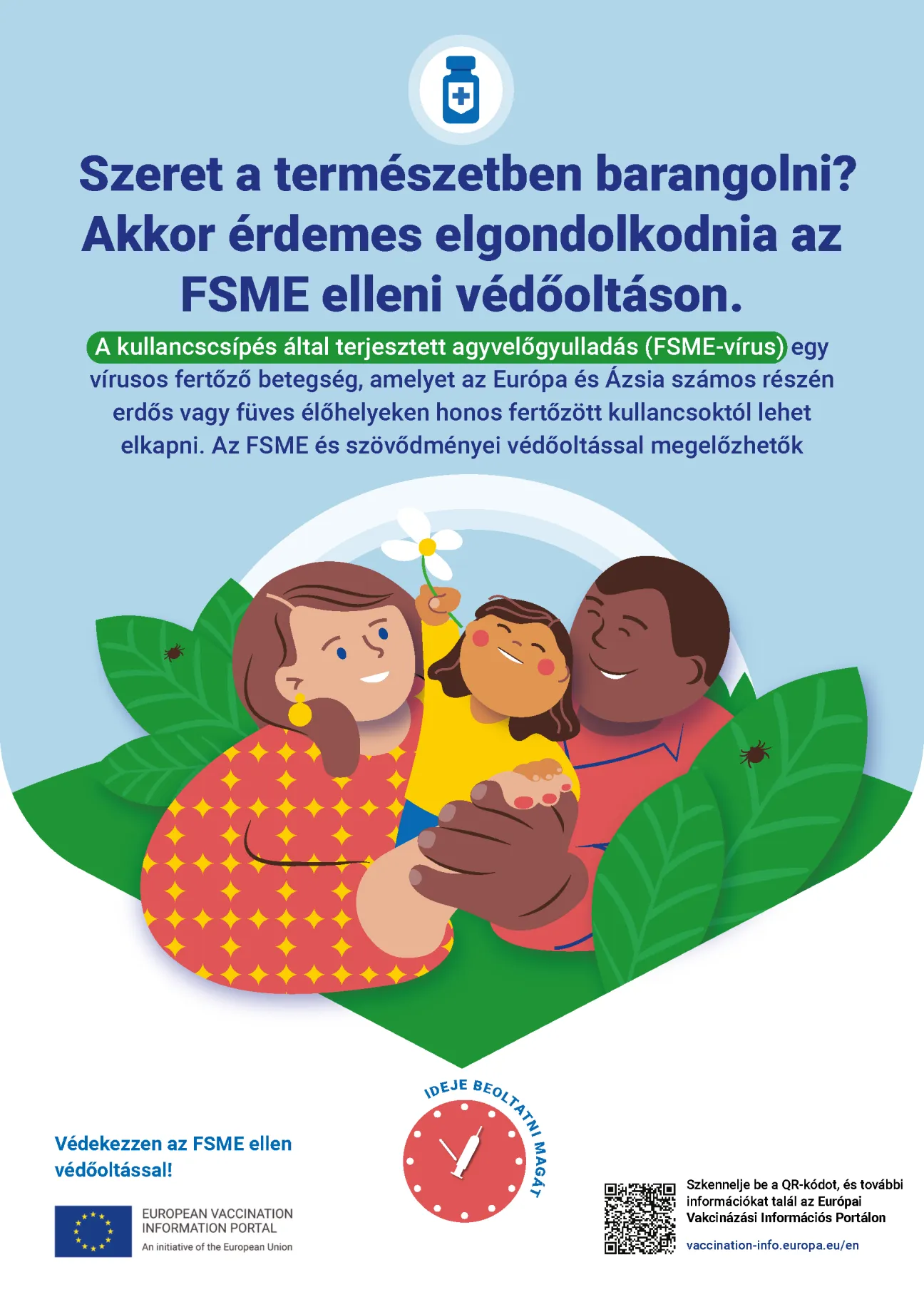 Szeret a természetben barangolni? Akkor érdemes elgondolkodnia az FSME elleni védőoltáson