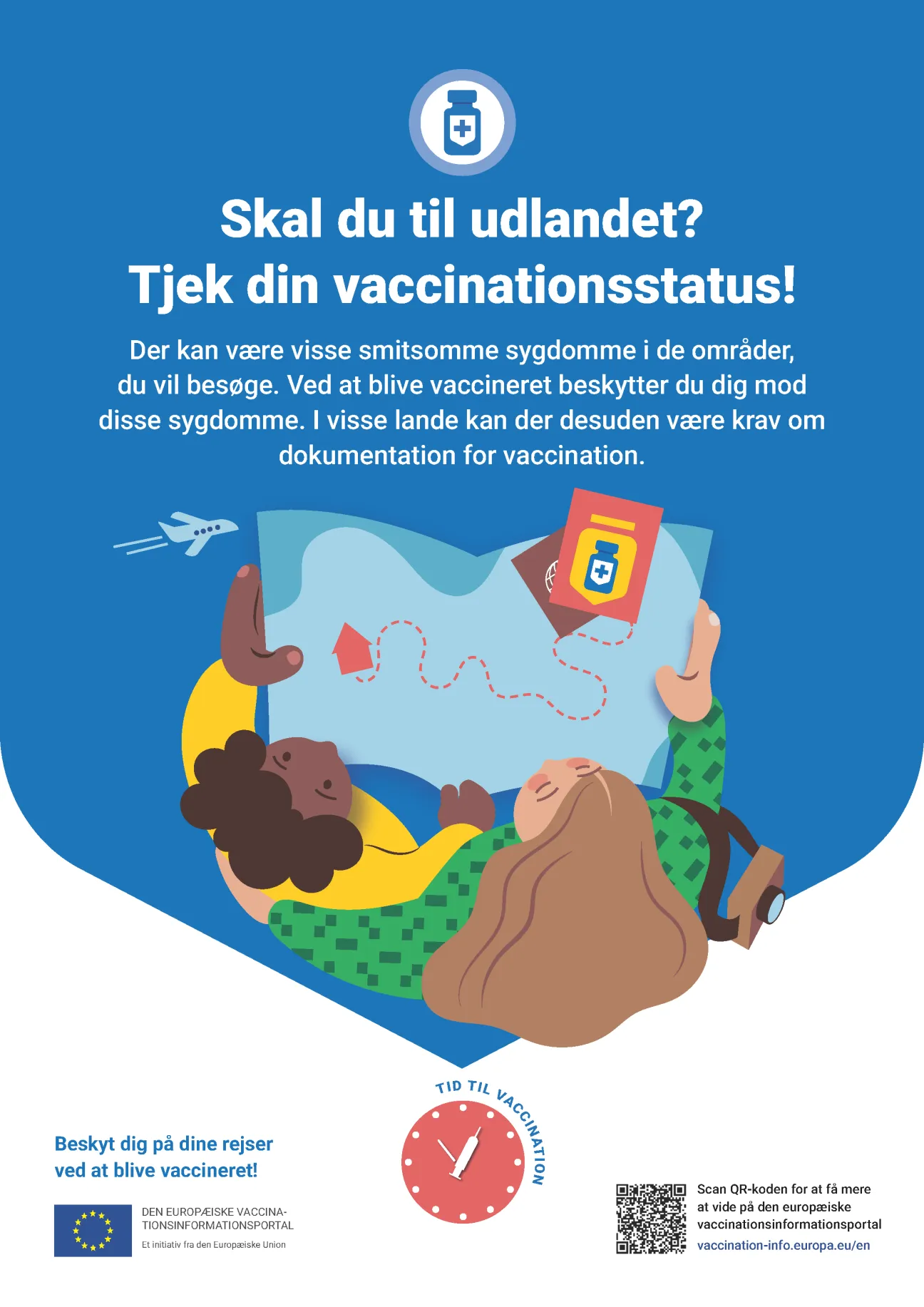 Skal du til udlandet? Tjek din vaccinationsstatus!