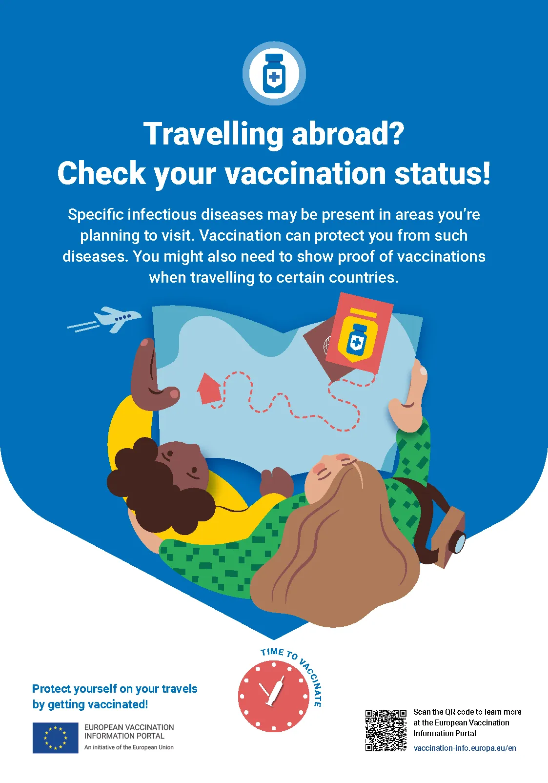 Travelling abroad? Check your vaccination status!