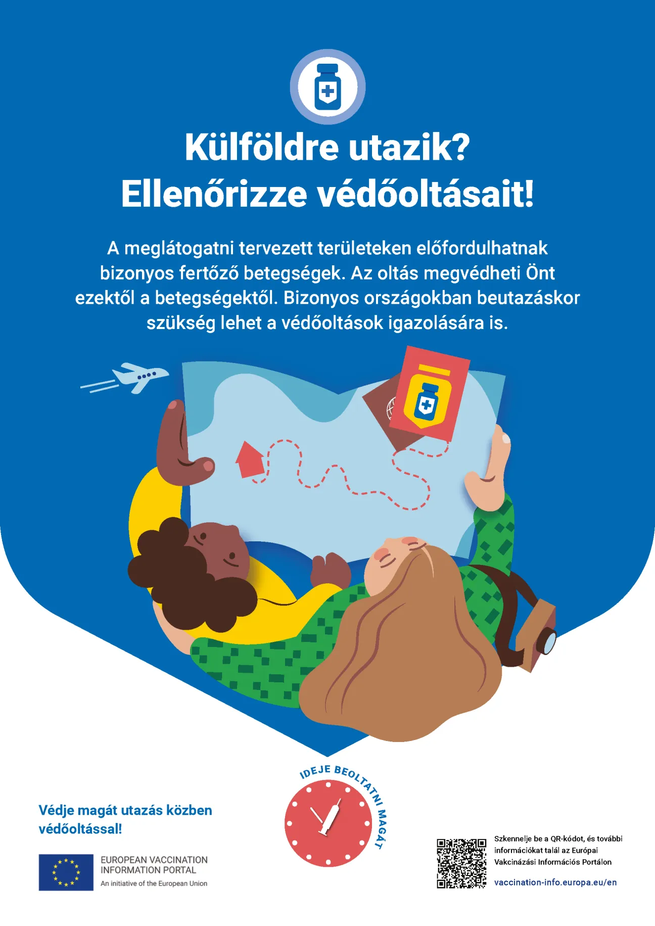 Külföldre utazik? Ellenőrizze védőoltásait!