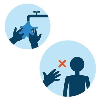 Image showing how rotavirus spreads