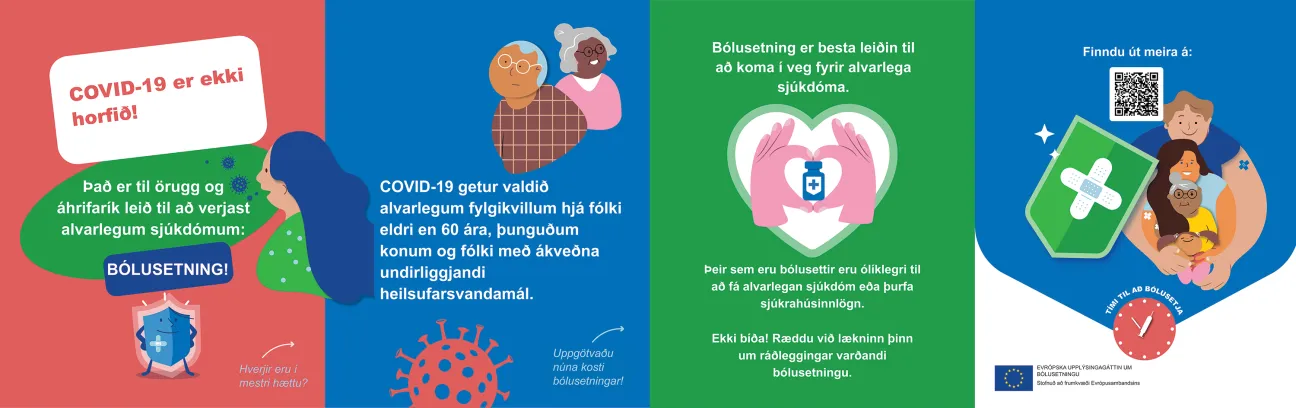 COVID-19 er ekki horfið!