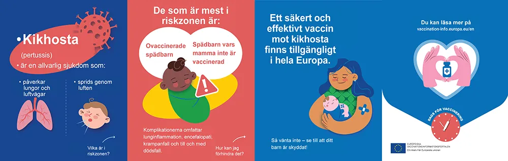 Kikhosta (pertussis) är en allvarlig sjukdom