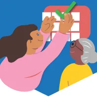 Image for COVID and flu visuals