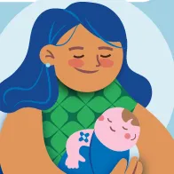 Image for infographic on childhood vaccination