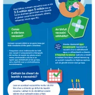 Cén fáth ar chóir dom mo leanbh a vacsaíniú?