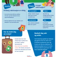 Vaksiner beskytter deg gjennom hele livet