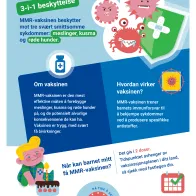 Meslinger, kusma og røde hunder - Tre sykdommer, én vaksine!