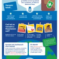 Ag taisteal thar lear? Seiceáil do stádas vacsaínithe!