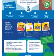 Se tivvjaġġa barra minn pajjiżek? Iċċekkja l-istatus tat-tilqim tiegħek!