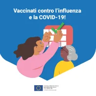 Vaccinati contro l’influenza e la COVID-19!