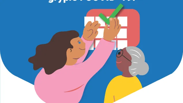 Zaszczep się przeciwko grypie i COVID-19!