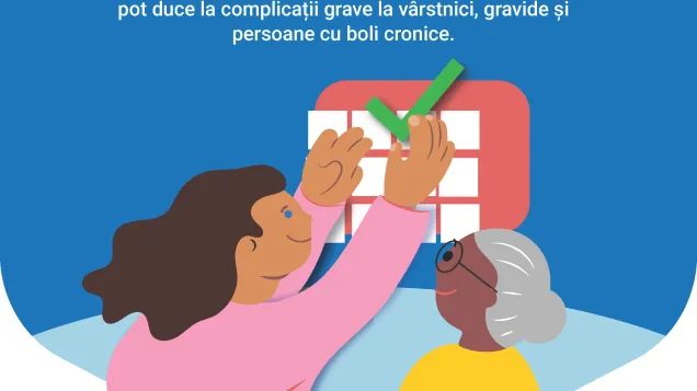 Vaccinați-vă împotriva gripei și COVID-19!