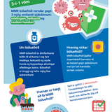 Mislingar, hettusótt og rauðir hundar -Þrír sjúkdómar, eitt bóluefni!