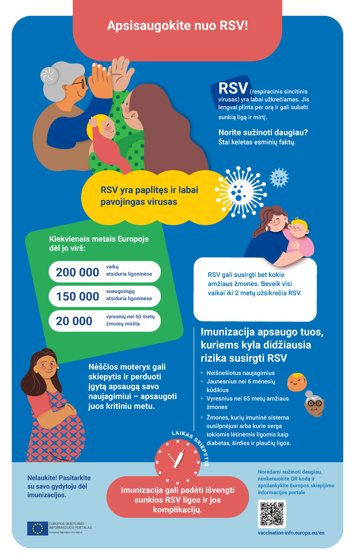 Apsisaugokite nuo RSV!